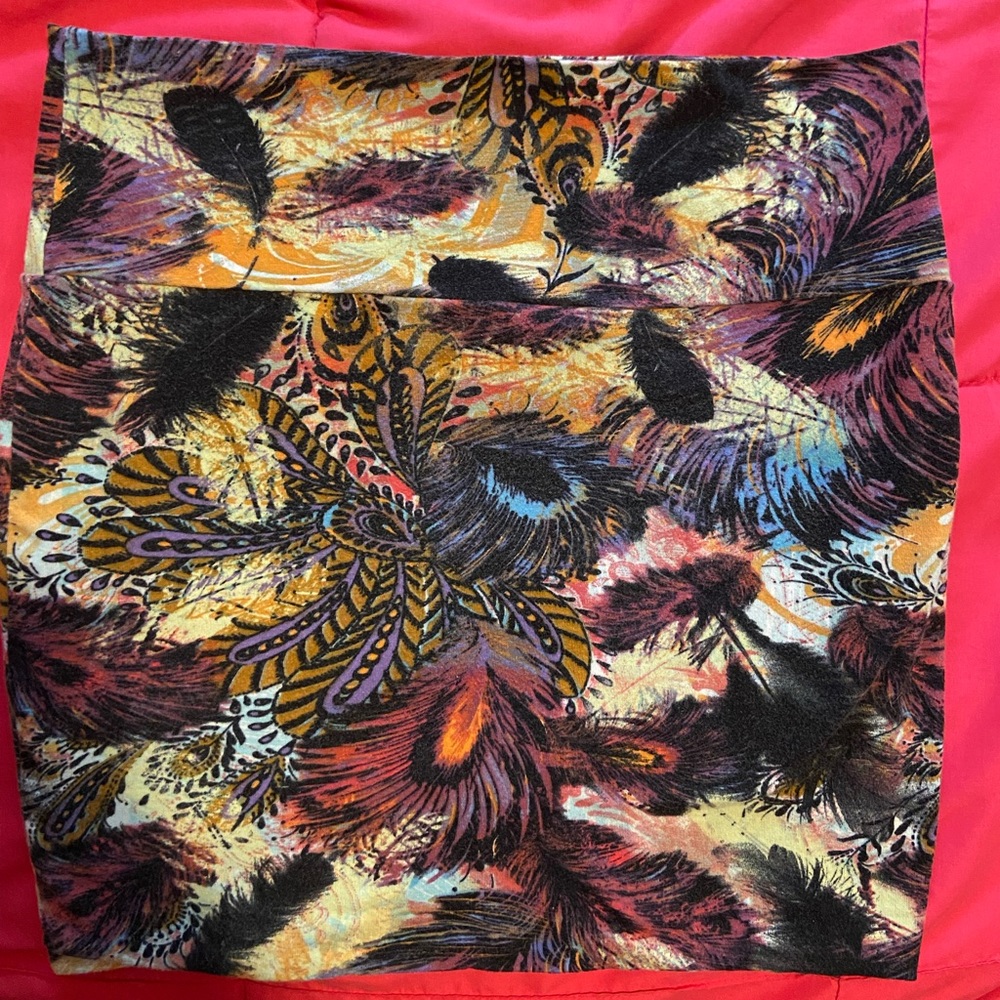 Peacock skirt